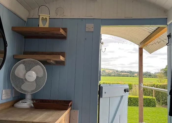The Hen House Shepherds Hut With Hot Tub